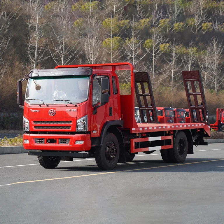 4×2 Flatbed Transporter Truck