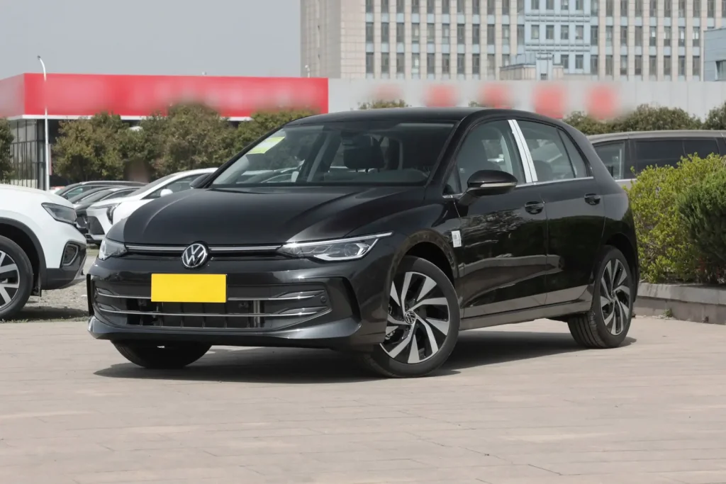 2025 Volkswagen Golf front three-quarter view