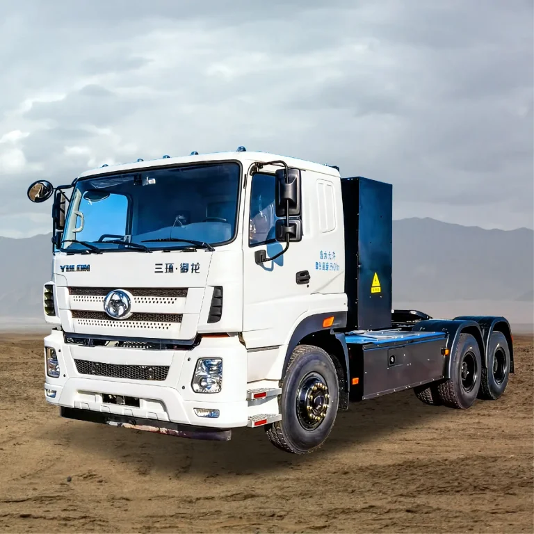 TRI-RING 6×4 Pure Electric Tractor Truck for Sale Heavy-duty Truck China export product for overseas buyers