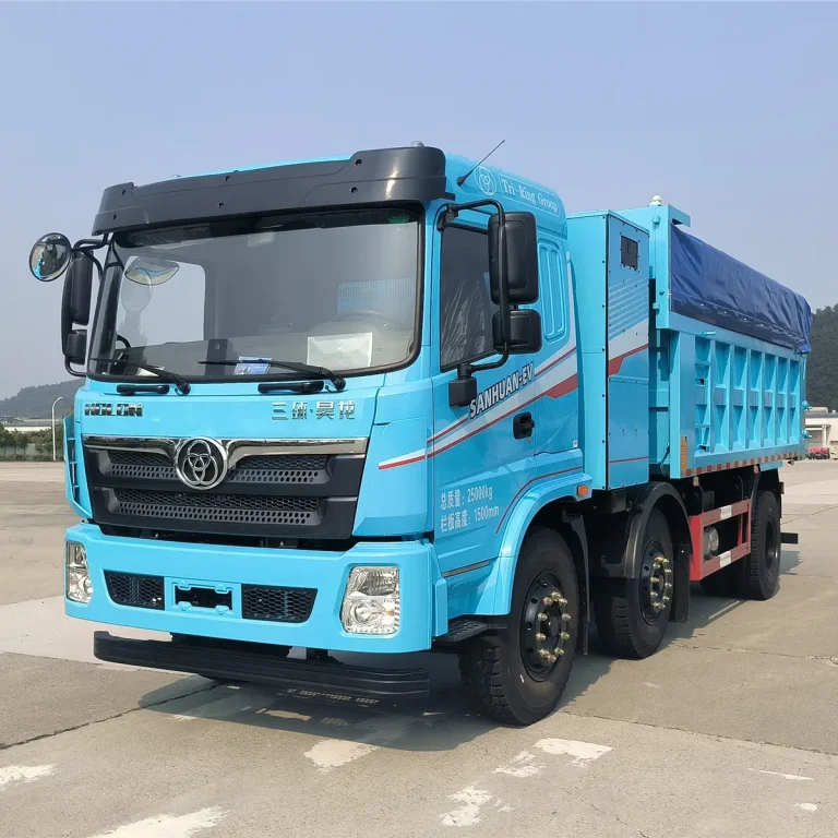 25T Pure Electric Dump Truck High-end New Energy Trucks China export product for overseas buyers