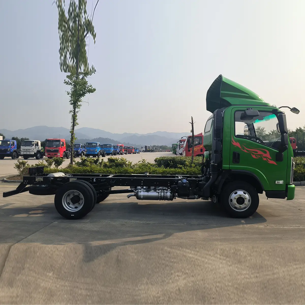 4X2 Diesel Light Fence Truck 5