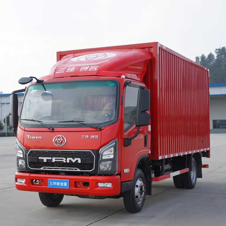 4×2 4.5T Light Van Truck Small Cargo Truck China export product for overseas buyers