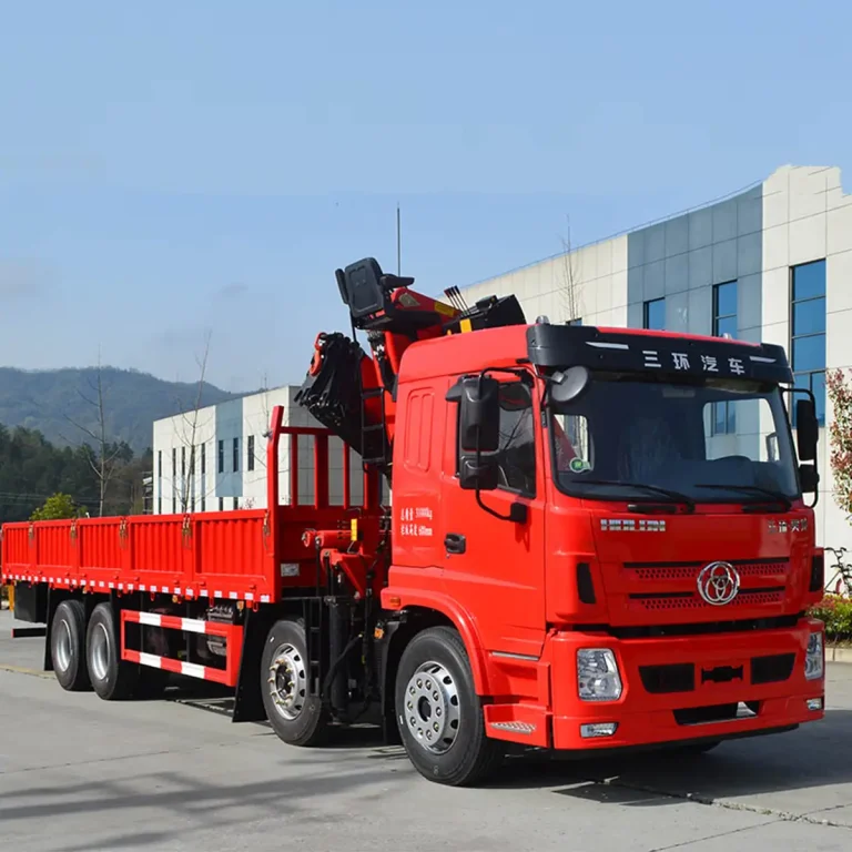 8×4 14tons Diesel Truck Crane Heavy-duty Truck China export product for overseas buyers