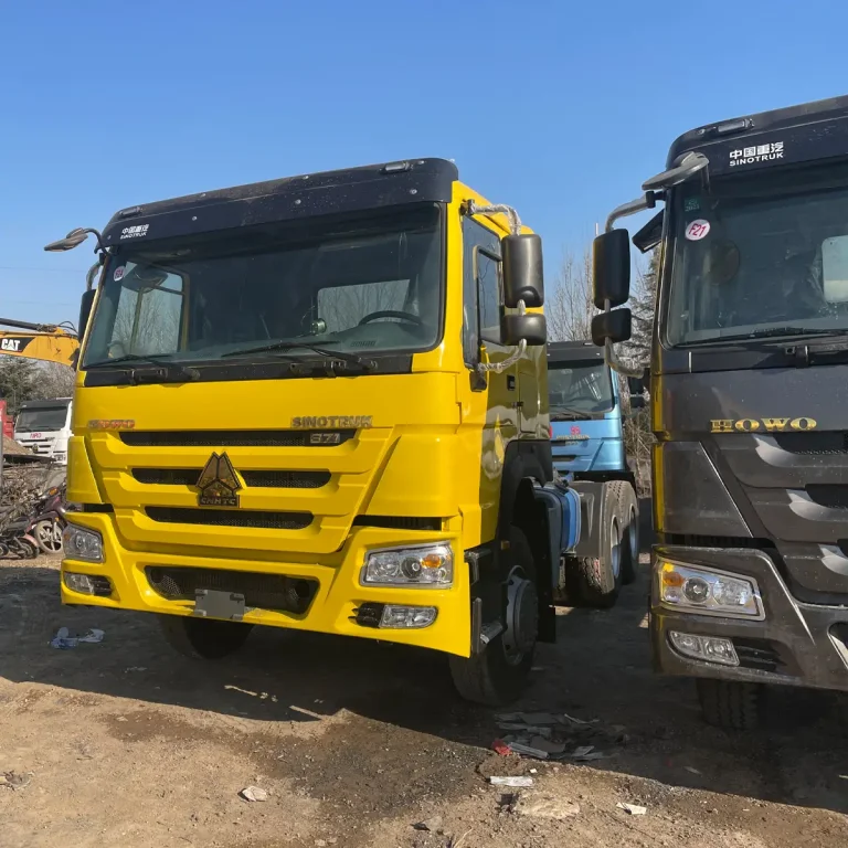 Used HOWO 6X4 Tractor Truck 371hp Used Truck China export product for overseas buyers