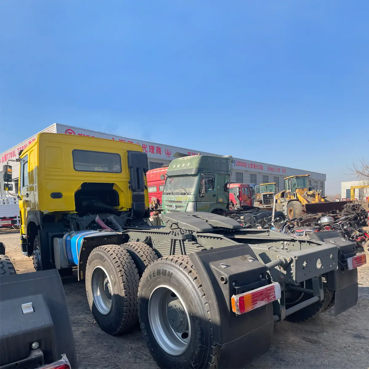howo 371hp 6X4 used tractor truck 20