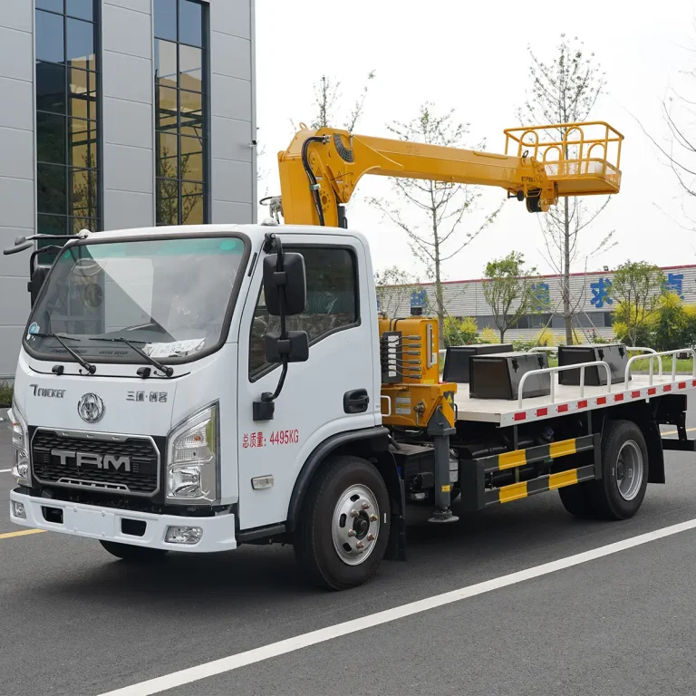 Mobile 4X2 Aerial Work Truck Heavy-duty Truck China export product for overseas buyers