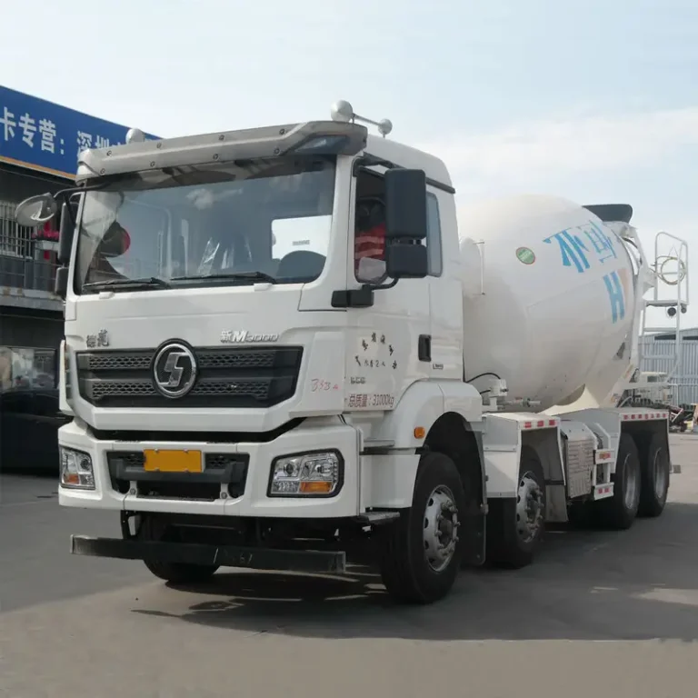 Shacman M3000 8×4 Concrete Mixer Truck Heavy-duty Truck China export product for overseas buyers