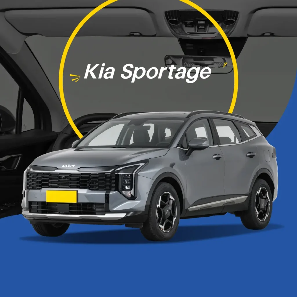 Kia Sportage export from China