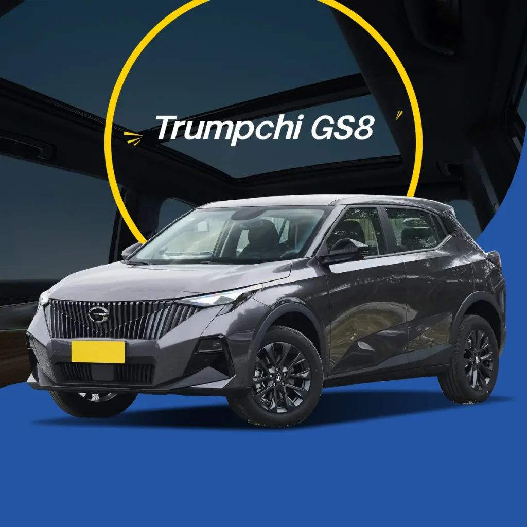 Trumpchi GS8 export from China