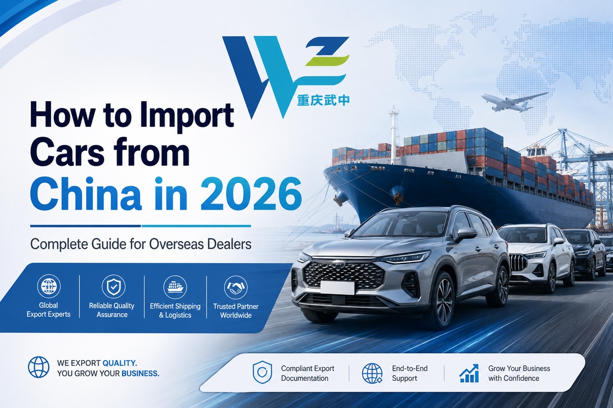How to import cars from China in 2026 guide for overseas dealers