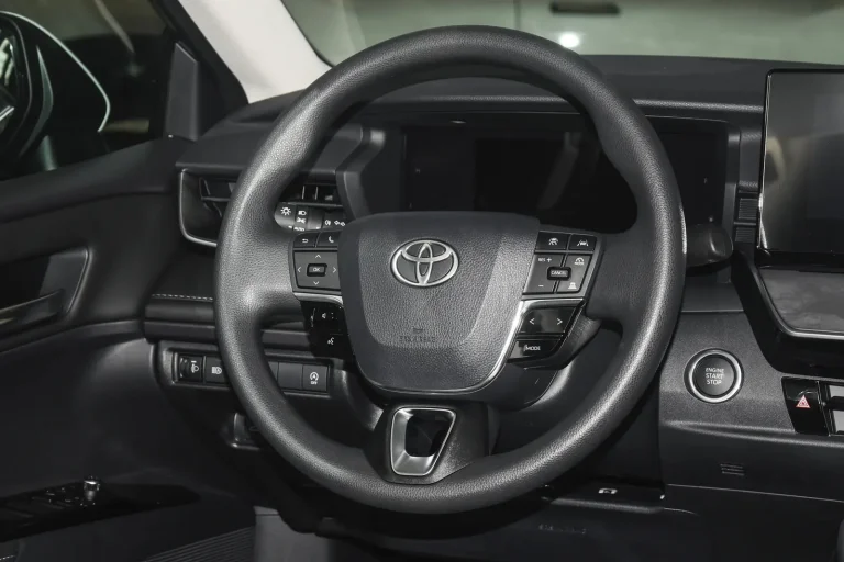 2026 Toyota Camry Hybrid front seats