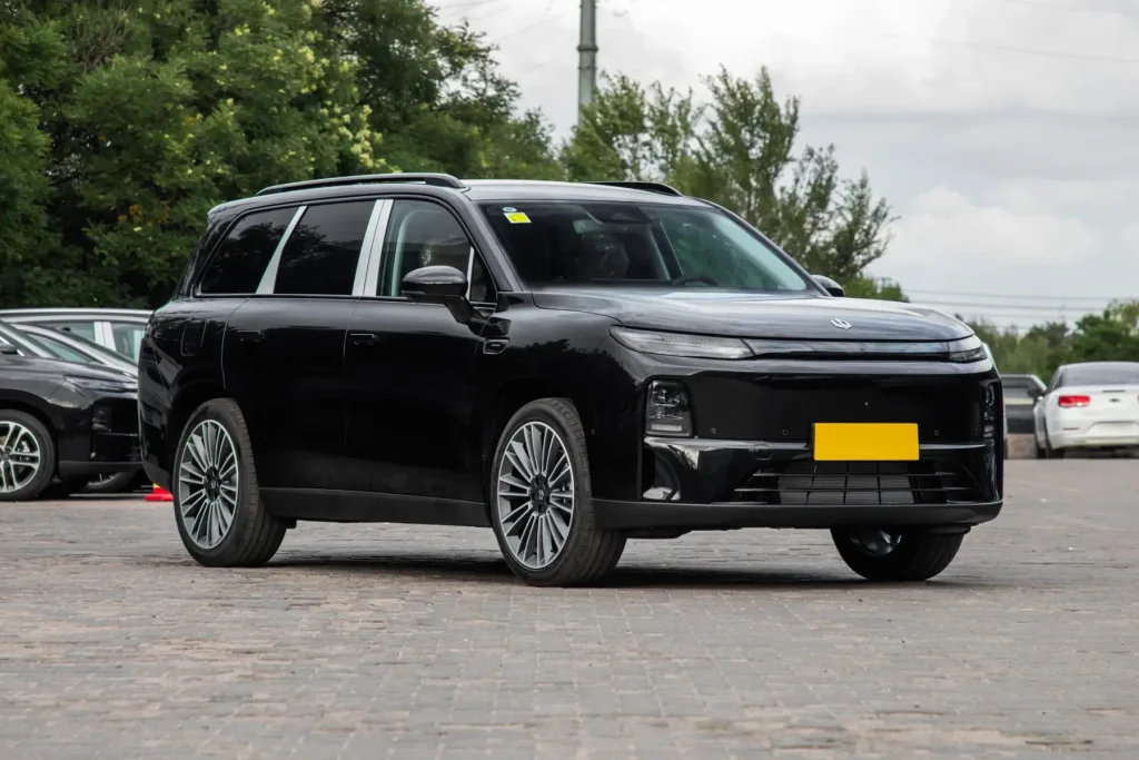 Black C16 exterior front three-quarter view
