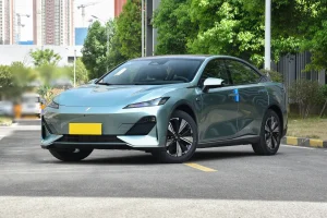 deepal sl03 teal front three quarter