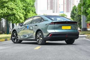 deepal sl03 teal rear three quarter